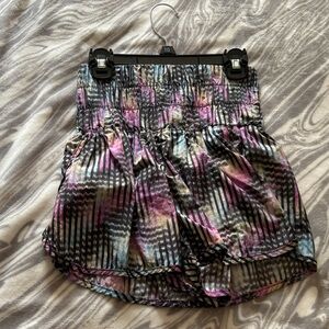 Free People Movement Multicolor Patterned Women's Shorts